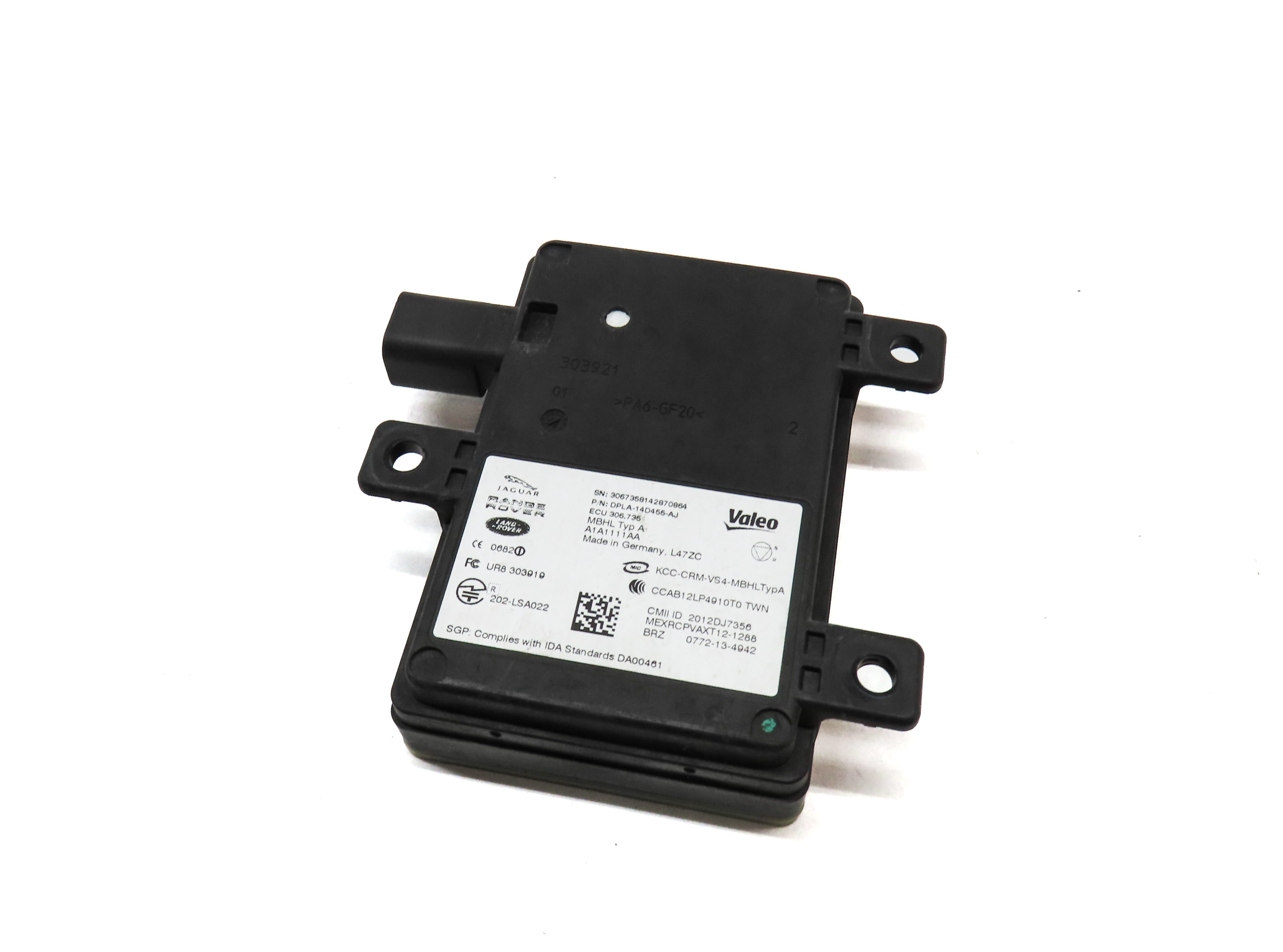 14-15 JAGUAR FTYPE RANGE ROVER SPORT L494 REAR LEFT OR RIGHT BLIND SPOT RADAR  — exact item pictured